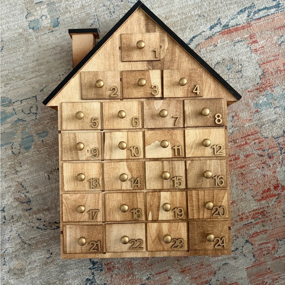 Magnolia Wooden Advent Calendar
